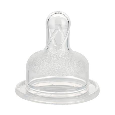 Biberon en verre 230 ml système anti-colique débit moyen Transparent 3 - vertbaudet enfant 