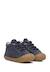 Chaussures premiers pas en suède lamé cocoon Marine- 2 - vertbaudet enfant 
