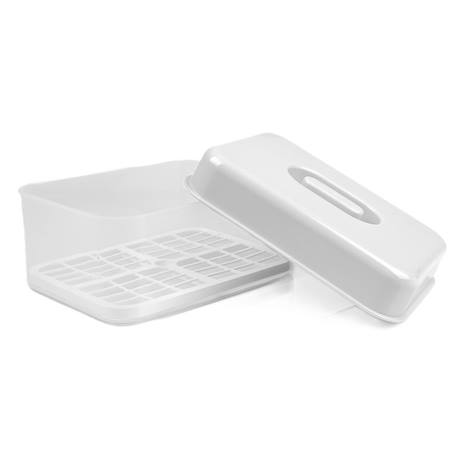 Stérilisateur micro-ondes Blanc+Prune+Vert 4 - vertbaudet enfant 