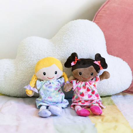 Poupée peluche doudou pour enfant ava Ava, rose 3 - vertbaudet enfant 