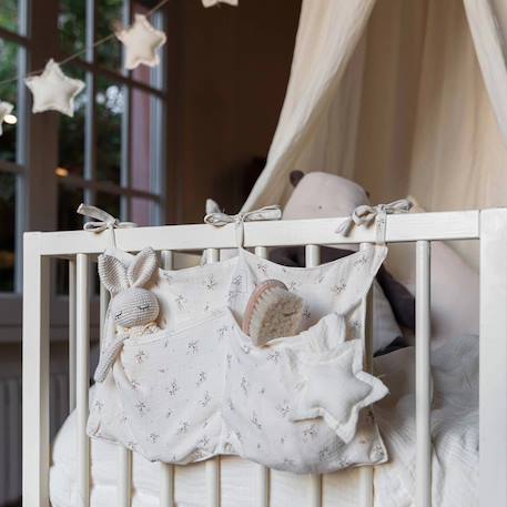 Sac de rangement tinker roseberry Ecru, rose, vert 2 - vertbaudet enfant 