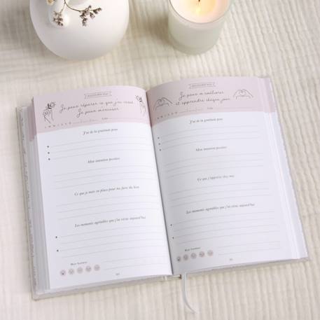 Journal de gratitude Beige 4 - vertbaudet enfant 