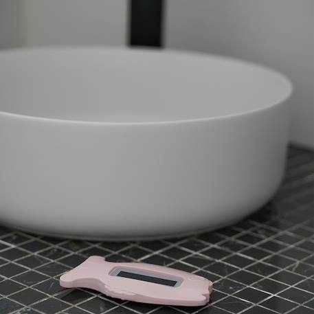Thermomètre de bain Émeraude+Fleur bleue+Gris charme+Rose poudré 17 - vertbaudet enfant 