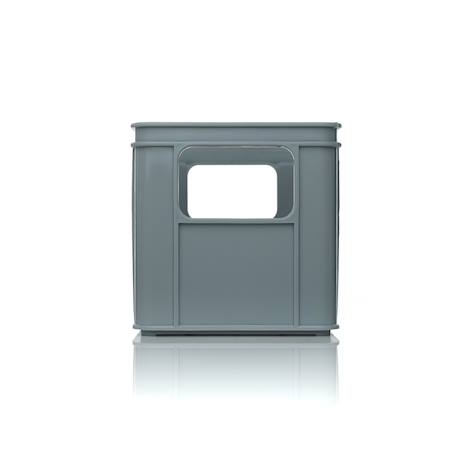Bac à 6 biberons Blanc+Gris charme 7 - vertbaudet enfant 