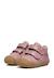 Chaussons premiers pas doublés en laine racoon vl Rose clair-+Sage- 5 - vertbaudet enfant 