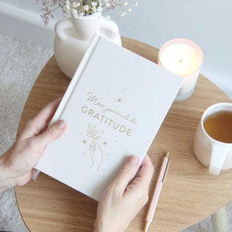 Journal de gratitude Beige 3 - vertbaudet enfant 