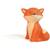 Veilleuse rechargeable césar orange (20 cm) Orange, corail, noir 1 - vertbaudet enfant 