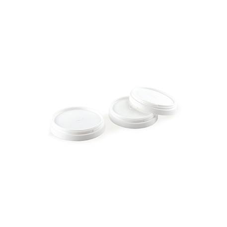 3 couvercles pour boîtes doseur Blanc 1 - vertbaudet enfant 