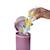 Porte biberon isotherme Gris+Rose orchidée 9 - vertbaudet enfant 