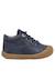 Chaussures premiers pas en suède lamé cocoon Marine- 1 - vertbaudet enfant 