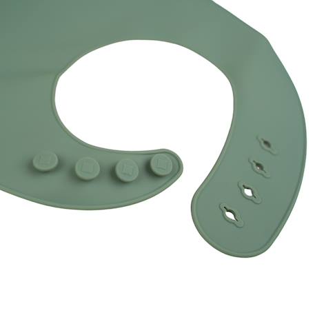 Lot de 2 bavoirs silicone Vert 5 - vertbaudet enfant 