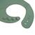 Lot de 2 bavoirs silicone Vert 5 - vertbaudet enfant 