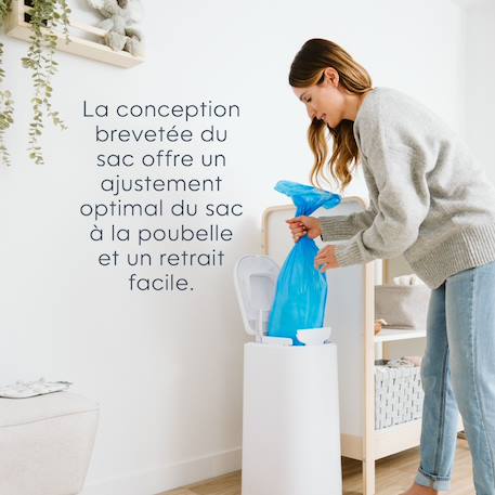 Recharges easy roll pour poubelle à couches platinium Bleu 4 - vertbaudet enfant 