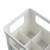 Bac à 6 biberons Blanc+Gris charme 4 - vertbaudet enfant 