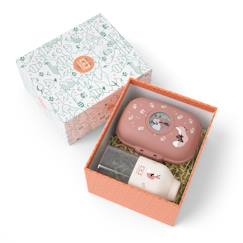 Puériculture-Coffret cadeau enfants boite à goûter gram 600ml