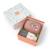 Coffret cadeau enfants boite à goûter gram 600ml Cannelle fox+Vert raccoon 1 - vertbaudet enfant 
