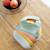 Bavoir silicone avec récupérateur Gris charme+Jaune miel+Pêche+Vert cactus 14 - vertbaudet enfant 