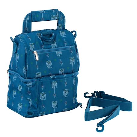 Sac isotherme thermobaby Bleu+Gris 1 - vertbaudet enfant 