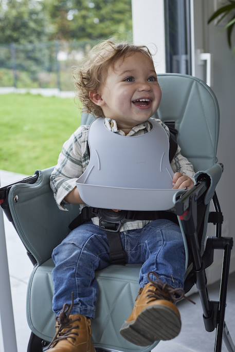 Lot de 2 bavoirs bibou Vert 2 - vertbaudet enfant 