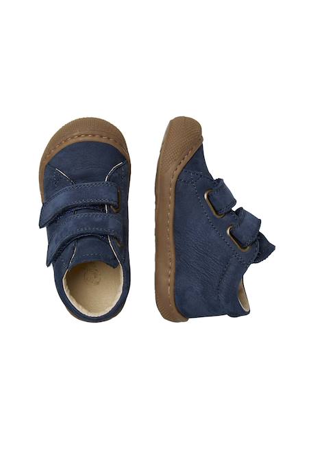 Chaussures en suède cocoon vl Bleu-+Kaki-+Marine-+Marron- 14 - vertbaudet enfant 