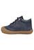 Chaussures premiers pas en suède lamé cocoon Marine- 3 - vertbaudet enfant 
