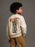 Sweat-shirt Mattel Hot Wheels garçon beige chiné 6 - vertbaudet enfant 