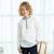 Chemise  col mao pour   rimbaud Blanc rayures bleues 1 - vertbaudet enfant 