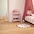 Bibliothèque - douceur Beige+Blanc+Rose 10 - vertbaudet enfant 