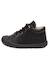 Chaussures premiers pas en cuir cocoon Bordeaux-+Noir-+Vert foncé- 8 - vertbaudet enfant 