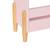 Bibliothèque - douceur Beige+Blanc+Rose 11 - vertbaudet enfant 