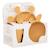 Set repas vaisselle 4 pièces enfant Moutarde+Ocre 2 2 - vertbaudet enfant 