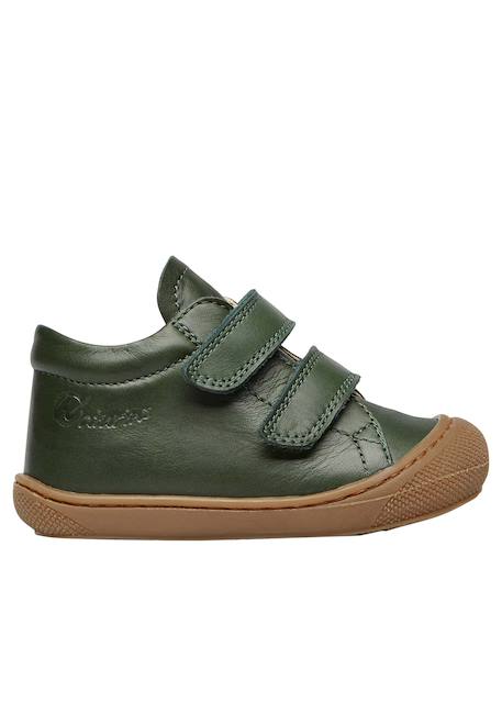Chaussures premiers pas en cuir cocoon vl Marron foncé-+Marron-beige+Pourpre+Rouge-marron-+Vert foncé-+Vert olive-+Violet- 21 - vertbaudet enfant 