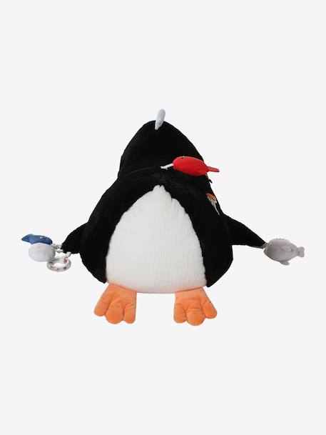 Grande peluche d'activités pingouin BANQUISE blanc 4 - vertbaudet enfant 