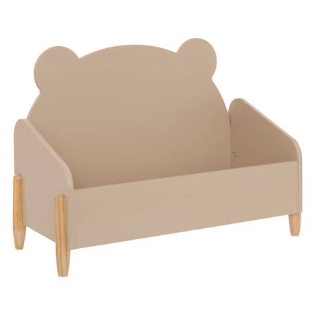 Coffre de rangement - douceur Beige+Blanc+Rose 2 - vertbaudet enfant 