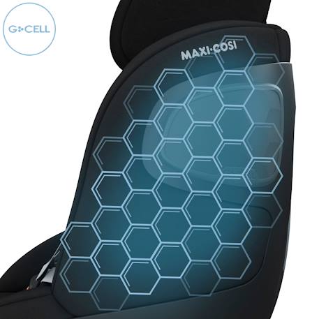 Siège auto enfant i-size et pivotant pearl 360 Graphite authentique+Noir authentique+Vert authentique 5 - vertbaudet enfant 