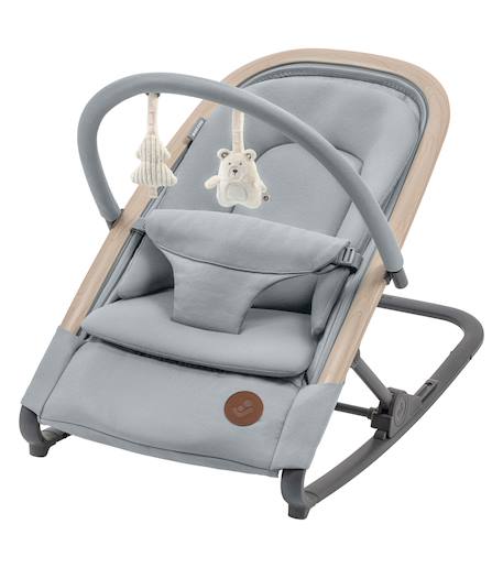 Transat bébé avec fonction balancelle kori eco Beige classique+Graphite beyond+Gris beyond+Vert beyond 10 - vertbaudet enfant 
