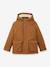 Parka chaude garçon caramel+marine 1 - vertbaudet enfant 