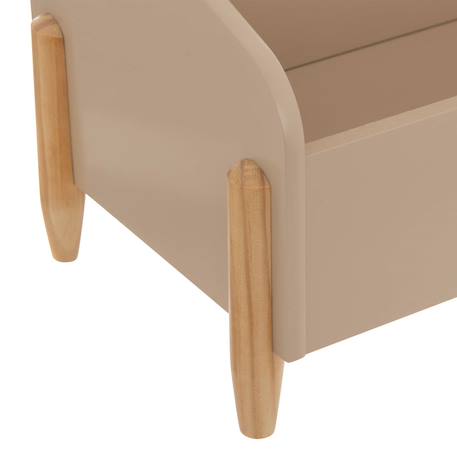 Coffre de rangement - douceur Beige+Blanc+Rose 3 - vertbaudet enfant 