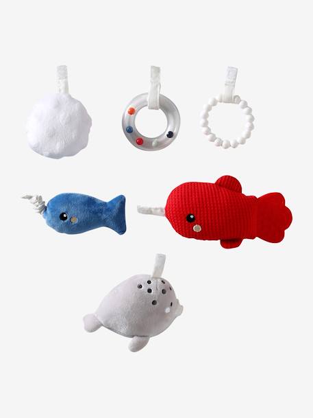 Grande peluche d'activités pingouin BANQUISE blanc 5 - vertbaudet enfant 