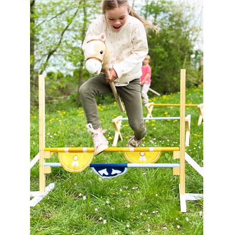 Saut d'obstacle pour cheval bâton Beige 4 - vertbaudet enfant 