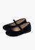 Babies velours fille bride fine à scratch Bordeaux+Gris+Noir 16 - vertbaudet enfant 