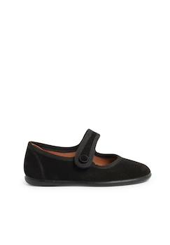 Chaussures-Babies en suède avec à scratch