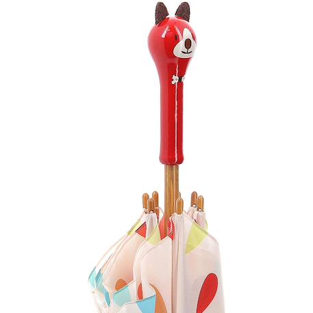 Parapluie lucien le chien Rouge 1 - vertbaudet enfant 