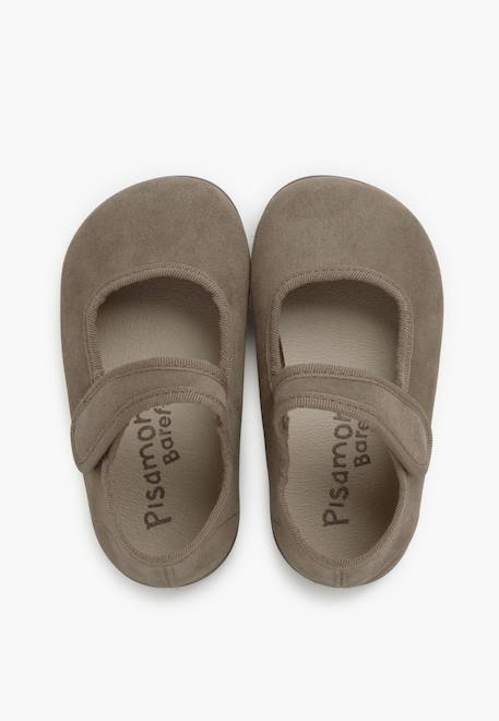 Babies barefoot serratex fermeture scratch Bleu marine+Bordeaux+Gris+Noir+Rose+Sable 35 - vertbaudet enfant 