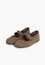 Babies en suède avec à scratch Beige+Bleu marine+Bordeaux+Gris+Rose+Taupe 32 - vertbaudet enfant 