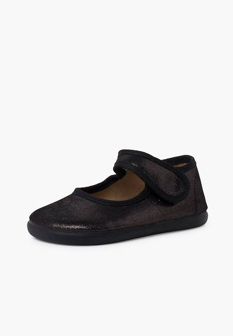 Babies barefoot brillance fermeture scratch Noir 2 - vertbaudet enfant 