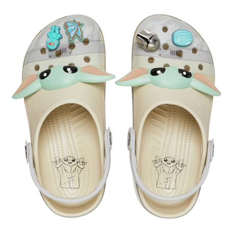Sandales Grogu Star Wars Classic Multicouleur 3 - vertbaudet enfant 