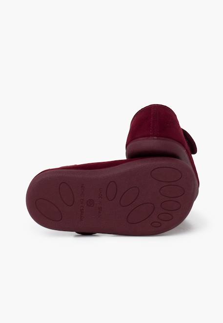 Babies barefoot serratex fermeture scratch Bleu marine+Bordeaux+Gris+Noir+Rose+Sable 9 - vertbaudet enfant 