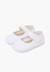 Babies barefoot en toile fermeture large Blanc+Bleu marine+Rose claire+Rouge 4 - vertbaudet enfant 
