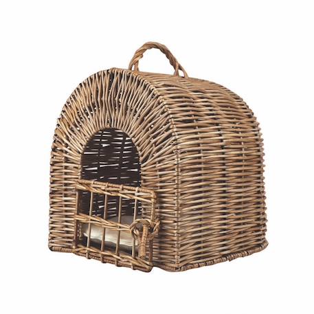 Cage pour chien en osier Marron 1 - vertbaudet enfant 